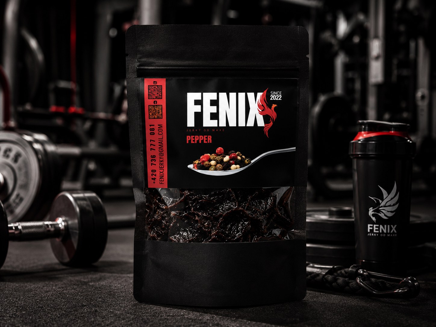 FENIX Jerky — firemní balíček Fitko