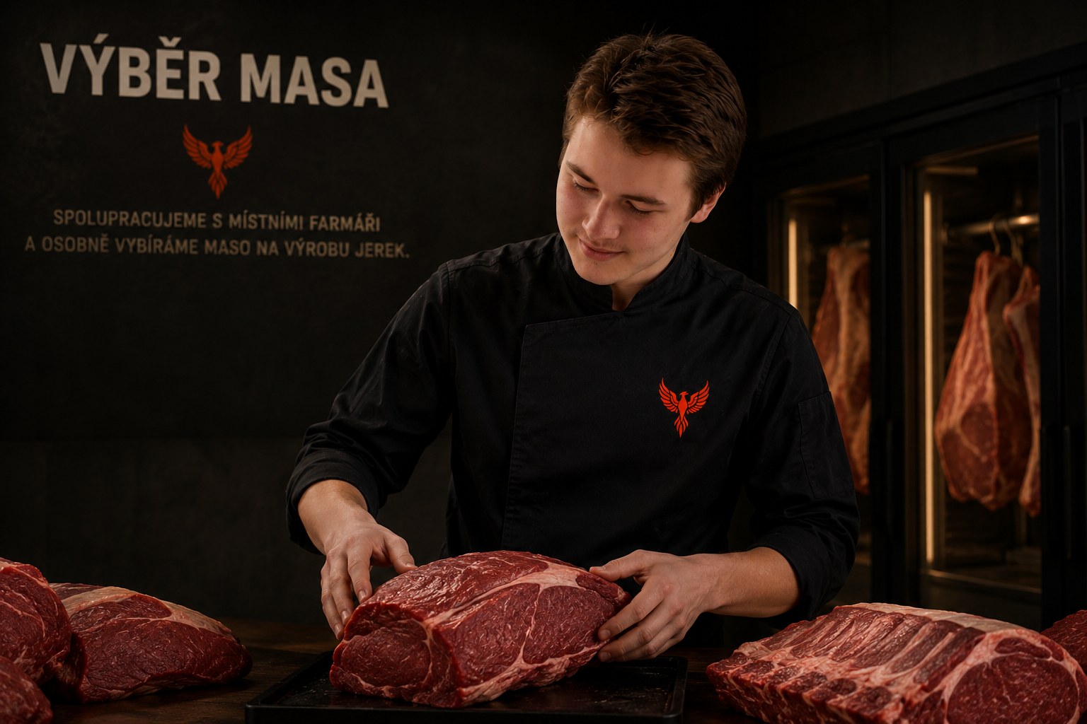 Výběr masa — FENIX Jerky